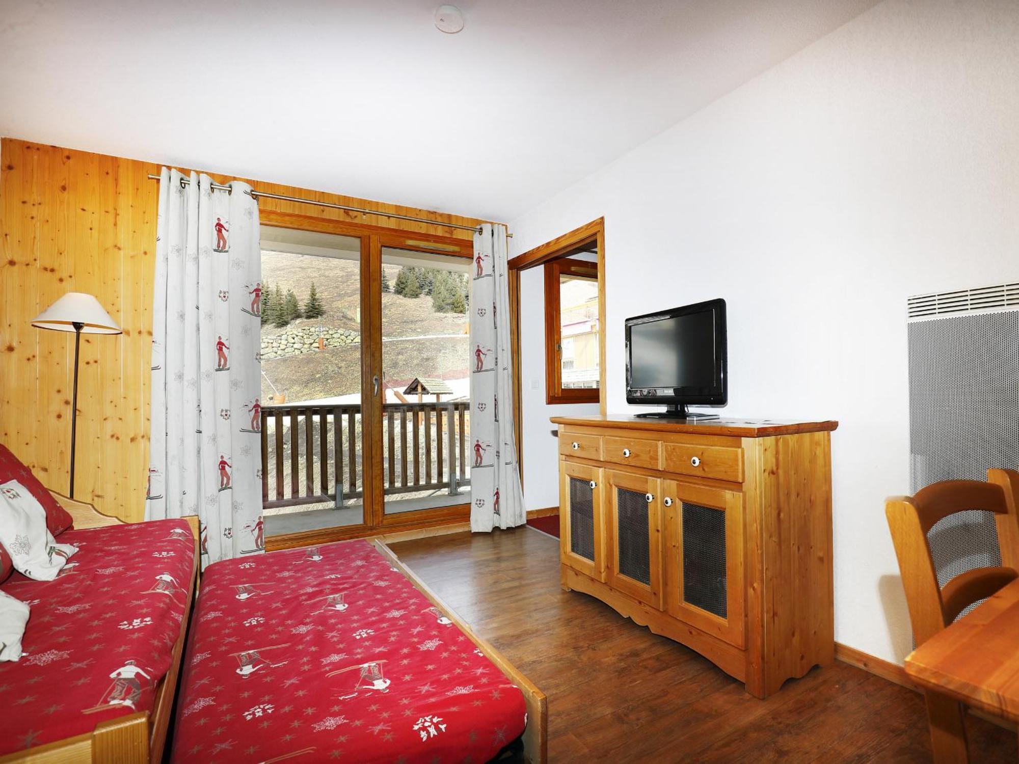 Apartmán Appt 4 Pers Aux Pieds Des Pistes Avec Balcon Et Parking Orcières Exteriér fotografie